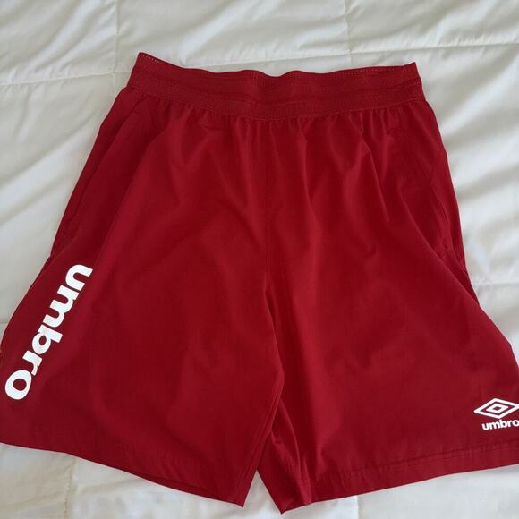 Umbro Other - Umbro Red Athletic Shorts Size Large Fitness